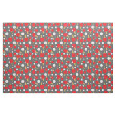 Tischtennisteam Ping Pong Player Gemustert Stoff (Fat Quarter (45,7 x 55,9 cm))