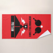 Tischtennisturnier Badehandtuch (Badehandtuch)