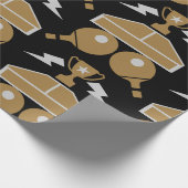 Tischtennisturnier Geschenkpapier (Ecke)