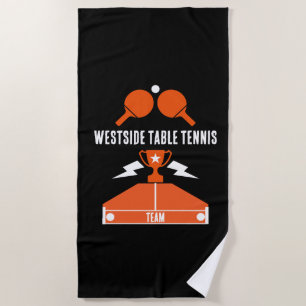 Tischtennisturnier Strandtuch
