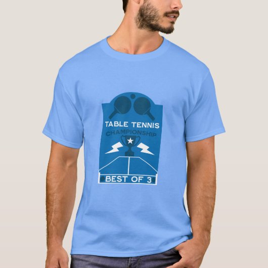 Tischtennisturnier T-Shirt (Vorderseite)