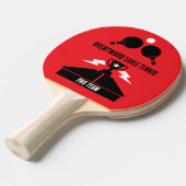 Tischtennisturnier Tischtennis Schläger (Vorderseite)