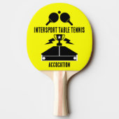 Tischtennisturnier Tischtennis Schläger (Rückseite)