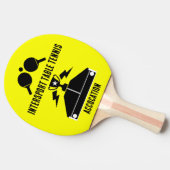 Tischtennisturnier Tischtennis Schläger (Seitenansicht)