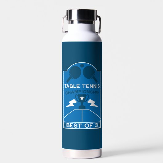 Tischtennisturnier Trinkflasche (Vorne)