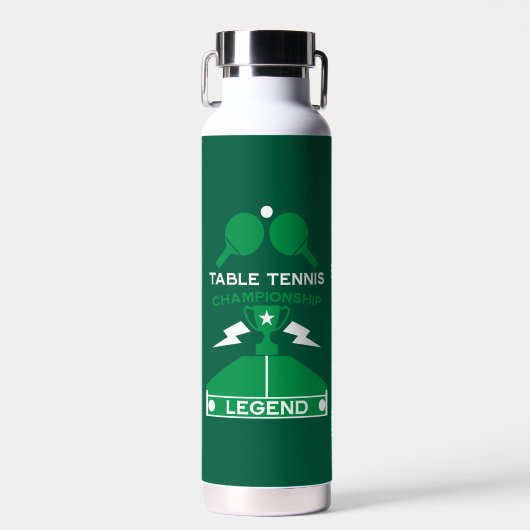 Tischtennisturnier Trinkflasche (Vorne)