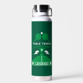 Tischtennisturnier Trinkflasche (Rückseite)