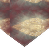 Tischtrainer Goldbuddha in dunkelrot Tischdecke (Schrägansicht)