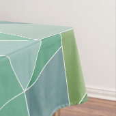 Tischtuch aus Blauer und Grünem Meer Tischdecke (Beispiel)