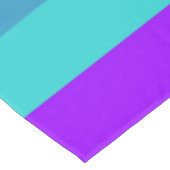 Tischtuch aus Rainbow-Streifen Tischdecke (Schrägansicht)