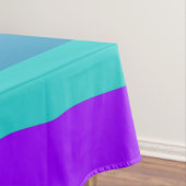 Tischtuch aus Rainbow-Streifen Tischdecke (Beispiel)