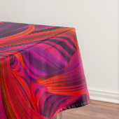 Tischtuch aus rotem Leder Tischdecke (Beispiel)