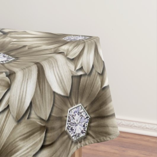 Tischtuch aus schöner Diamant-Blume Tischdecke (Beispiel)