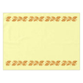 Tischtuch - Braune Holly-Blätter Tischdecke (Vorderseite (Horizontal))