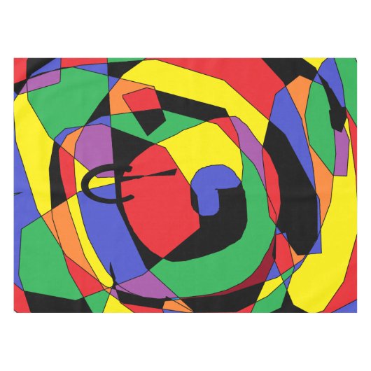 Tischtuch, frisch gefärbt tischdecke (Vorderseite (Horizontal))