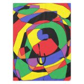 Tischtuch, frisch gefärbt tischdecke (Vorderseite)