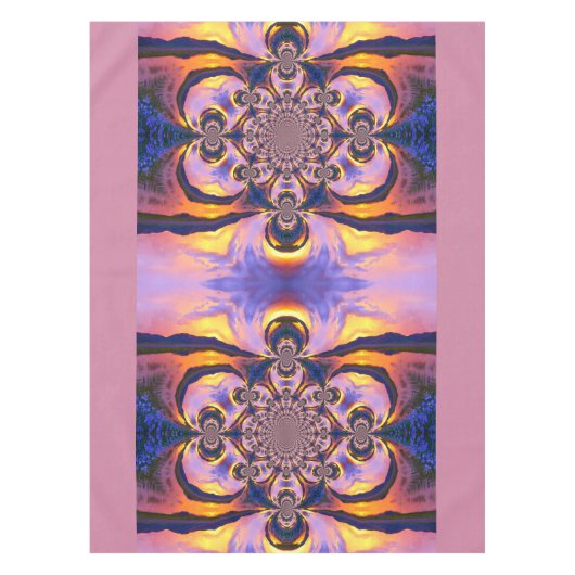 Tischtuch für Wirbel von Feuerwolken Tischdecke (Vorderseite)
