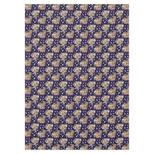 Tischtuch großer Erntedank Tischdecke (Vorderseite)