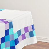Tischtuch mit bunten Quadraten Tischdecke (Beispiel)