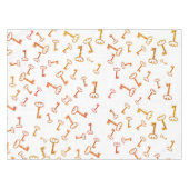 Tischtuch mit Golden Keys Tischdecke (Vorderseite (Horizontal))