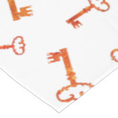 Tischtuch mit Golden Keys Tischdecke (Schrägansicht)