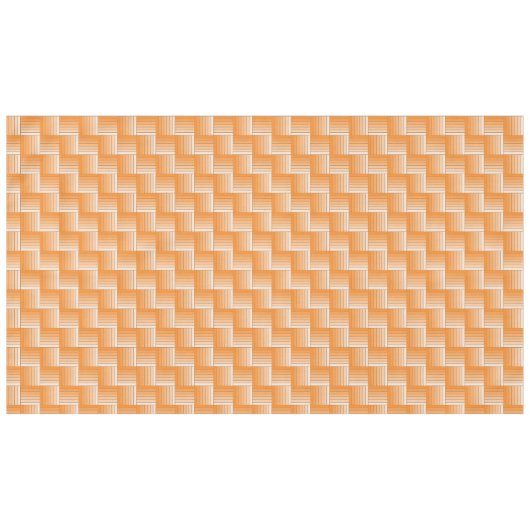 Tischtuch - Orangefarbene, schattige Schleife Tischdecke (Vorderseite (Horizontal))