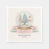 Tischtücher für Babys mit rosa Nussknacken Serviette (Vorderseite)