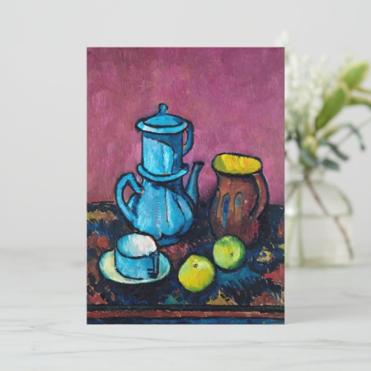 Tischtücher und Äpfel | Alexander Kanoldt (Stehend Vorderseite)