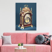 Tischuhr, c.1750 leinwanddruck (Insitu (Wohnzimmer))