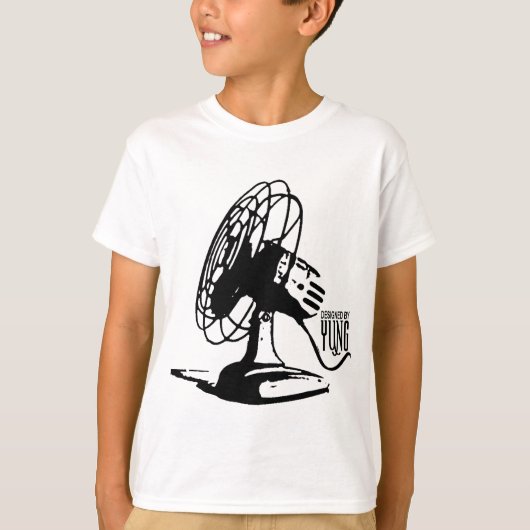 Tischventilator T-Shirt (Vorderseite)