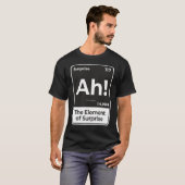 Tischwitze Ah Das Überraschungselement T-Shirt (Vorne ganz)