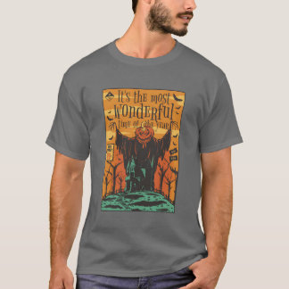Tishe Seasono Be Spooky Retro 80er Horror Vintag T-Shirt