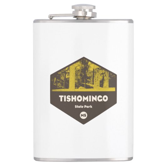 Tishomingo Staat Park Mississippi Flachmann (Vorderseite)