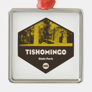 Tishomingo Staat Park Mississippi Ornament Aus Metall