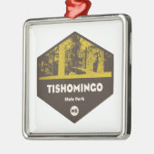 Tishomingo Staat Park Mississippi Ornament Aus Metall (Links)