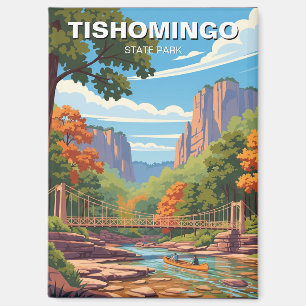 Tishomingo Staat Park Mississippi Travel Magnet
