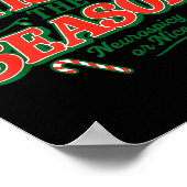 Tism The Season Neuroscy Or Nice Poster (Ecke)