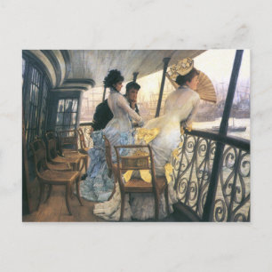 Tissot: Die Galerie des H.M.S. Kalkutta Postkarte