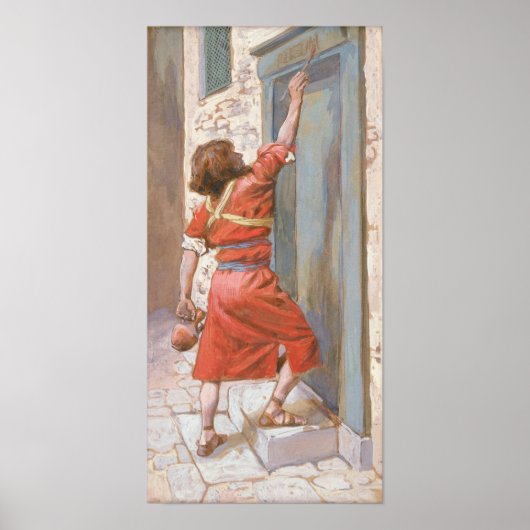 Tissot - Die Zeichen an der Tür Poster (Vorne)