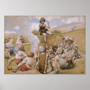Tissot - Joseph offenbart seinen Brüdern seinen Tr Poster