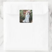 Tissot: Lilacs Quadratischer Aufkleber (Tasche)