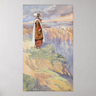 Tissot - Moses sieht das Gelobte Land aus der Fern Poster