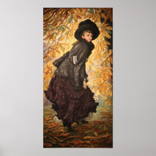 Tissot - Oktober Poster (Vorne)