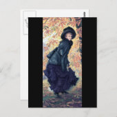 Tissot Oktober Postkarte (Vorne/Hinten)