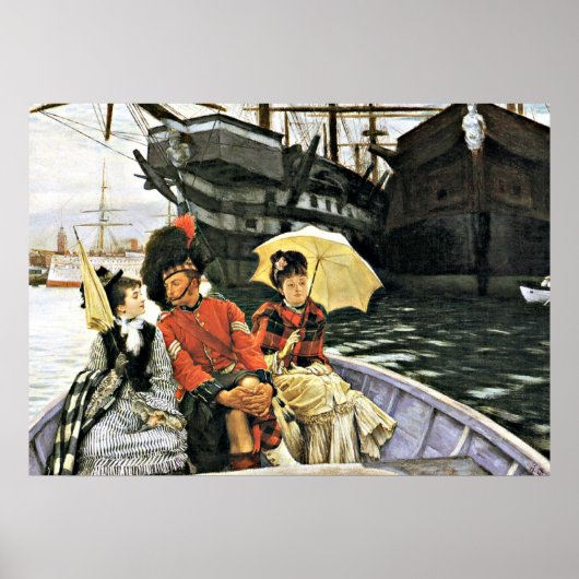 Tissot: Portsmouth Dockyard Kunstwerke Poster (Vorne)