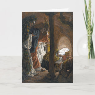 Tissot's "The Adoration of the Magi" Card Feiertagskarte