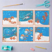 Tissue (Aquatic Fish Decoupage Set) Seidenpapier (Basteln)