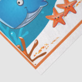 Tissue (Aquatic Fish Decoupage Set) Seidenpapier (Ausschnitt)