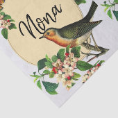 Tissue Bird Vintag Seidenpapier (Ausschnitt)