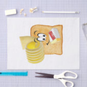 Tissue Butter Butterbrot Toast Seidenpapier (Handwerk)